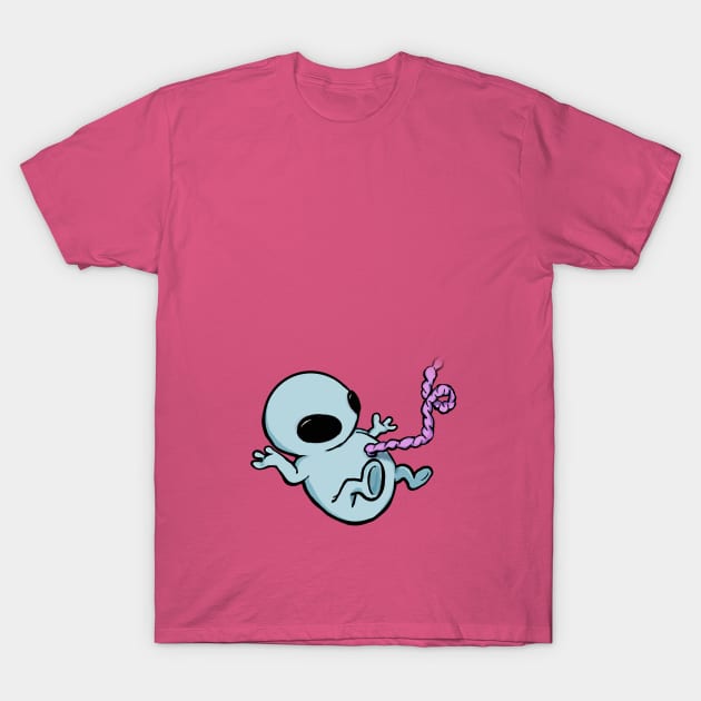 alien baby T-Shirt by randomship